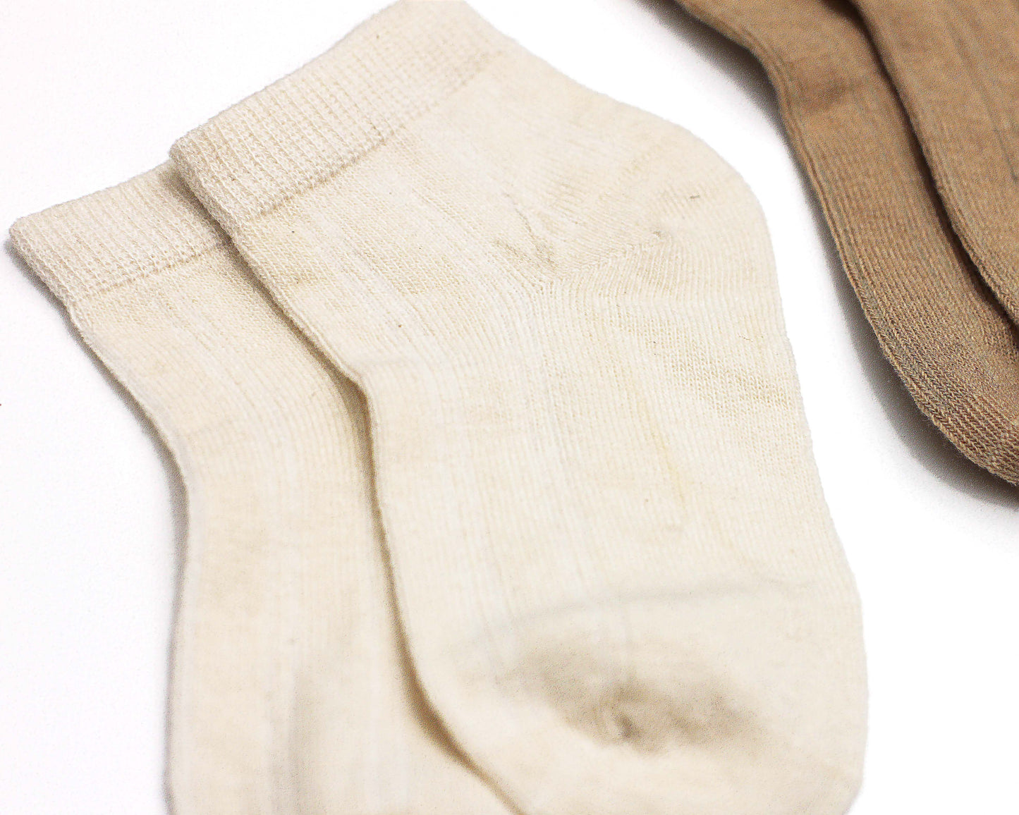 [3 pairs Bundle] Organic Cotton Socks  - Purely Natural